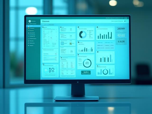 Capture d’écran de la plateforme HealthTrack pour suivi patient