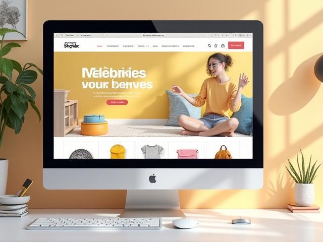 Capture d’écran du site e-commerce ShopMax